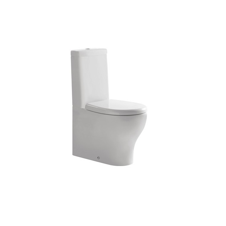 Becken Tiefspül- WC, stehend Galassia Eden weiß, 53 x 36 x 42 cm, Abfluss uniwersalny- sanitbuy.pl