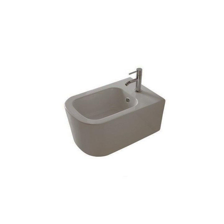 Bidet hängend Galassia MEG11 schwarz, 55 x 35 cm- sanitbuy.pl
