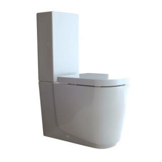 Kompakt WC Galassia MEG11 weiß, Becken + Behälter, Abfluss uniwersalny- sanitbuy.pl