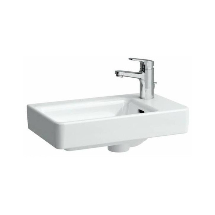 Waschtisch zur Wandmontage 48x28cm mit Hahnloch rechts stronie, weiß Laufen Pro S- sanitbuy.pl