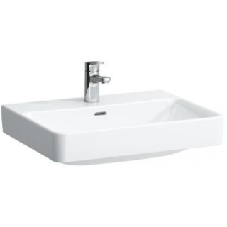 Waschtisch 55x46,5 cm mit Anschluss na baterie, weiß Laufen Pro S- sanitbuy.pl