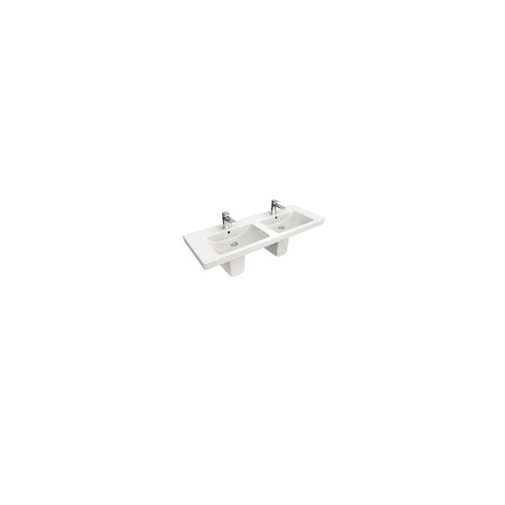 Umywalka Villeroy & Boch Subway 2.0 meblowa podwójna 1300x470 mm- sanitbuy.pl