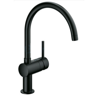 Spültischarmatur Einhebel- schwarz Grohe Minta- sanitbuy.pl