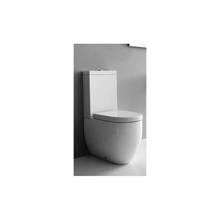 Becken wc kompaktowa Kerasan Flo Abfluss uniwersalny- sanitbuy.pl
