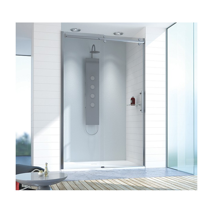 Tür Schiebe- Sanplast D2/ALTIIa links 140x150x210cm profil Chrom, transparent- sanitbuy.pl
