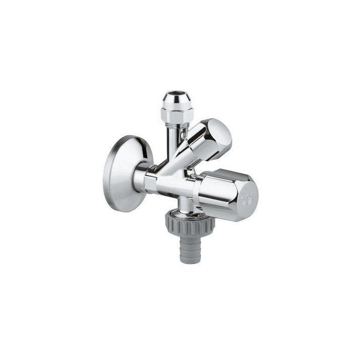 Zawór kątowy Grohe WAS, kombinowany, 1/2", Chrom- sanitbuy.pl