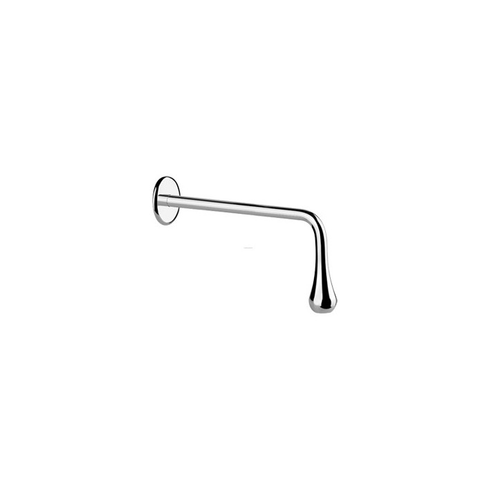 Auslauf zur Wandmontage 200mm Gessi Goccia schwarz matt- sanitbuy.pl