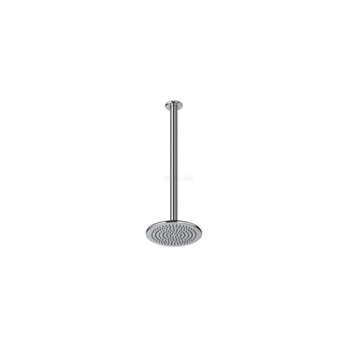Kopfbrause zur Wandmontage 306mm Gessi Goccia schwarz matt- sanitbuy.pl