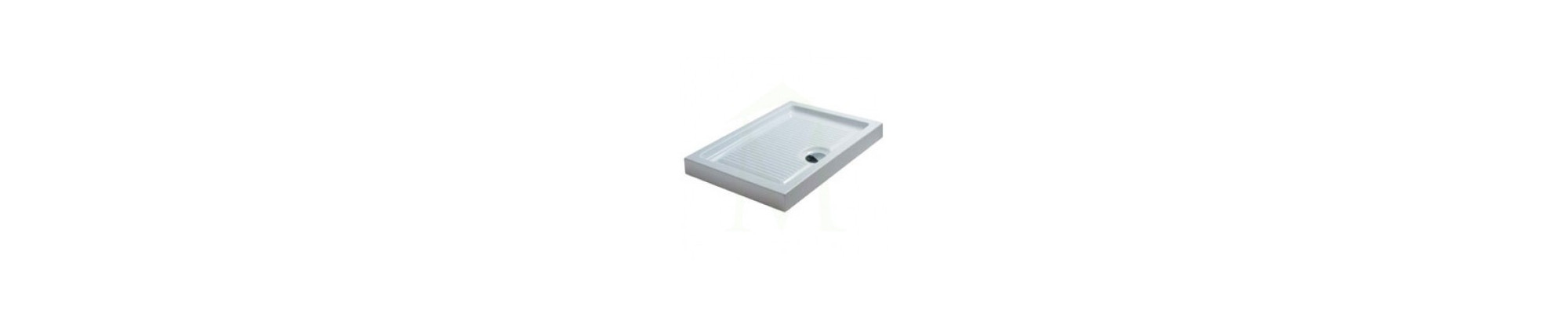 Brodziki ceramiczne prostokątne