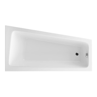 Vaňa Excellent Ava Side rohová 150x80,5 cm akrylová ľavé, biela- sanitbuy.pl