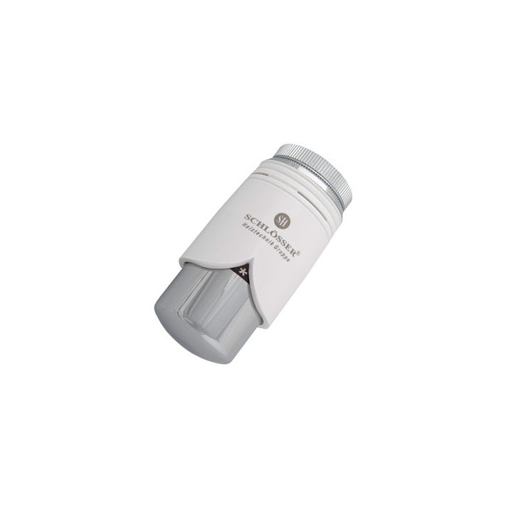 Termostatická hlavica SCHLOSSER BRILLANT M30x1,5 biela-chróm- sanitbuy.pl