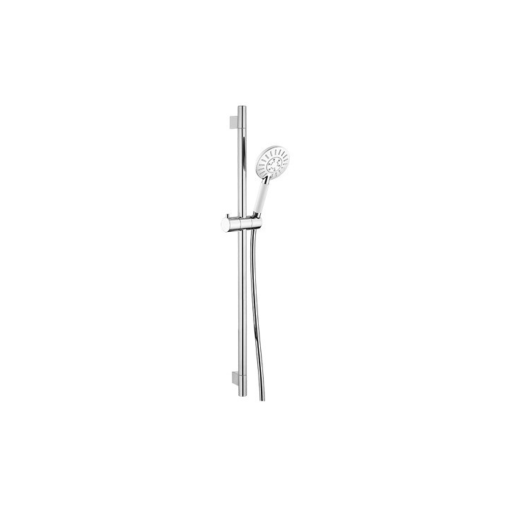 Sprchový set suwany Omnires Ribbon 3-funkcyjny chróm, držák 82,5cm - sanitbuy.pl