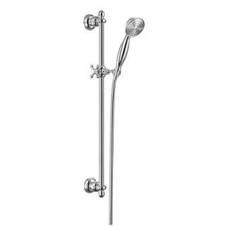 Sprchový set suwany Omnires Armance antická meď držák 64cm- sanitbuy.pl