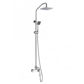 Súprava kabinowo-sprchový Blue Water Liwia, Horná sprcha 20cm chróm - sanitbuy.pl