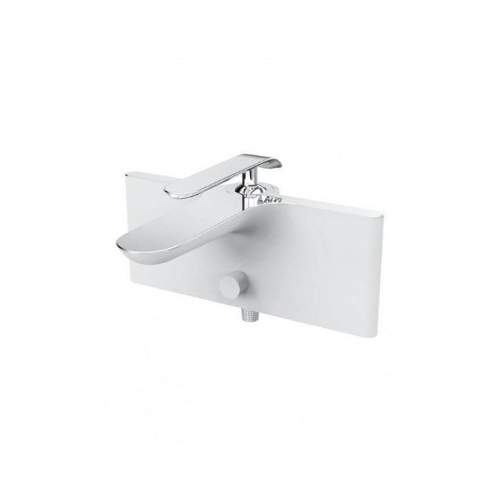 Vanova Batéria na stěnu Art Platino Emira Páková chróm/biela - sanitbuy.pl