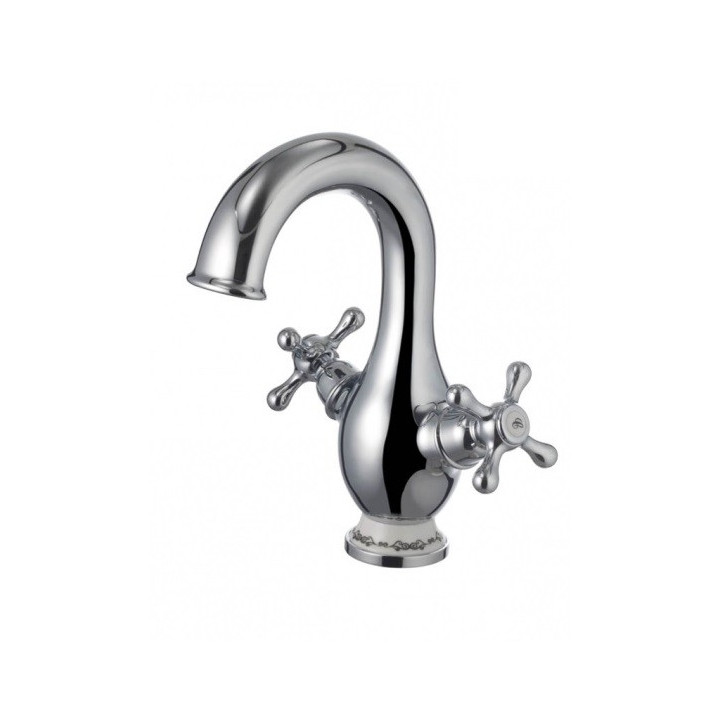 Umyvadlová batéria, Art Platino Nikolas s dvoma kohútikmi chróm - sanitbuy.pl