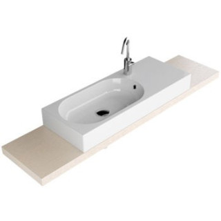 Hatria AREA 70x35 umývadlo závesné bez otvoru pre batériu z prepadom- sanitbuy.pl