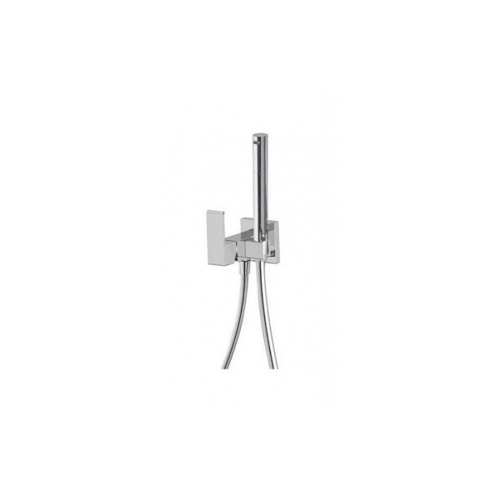 Batéria podomietková Tres Cuadro pre bidet lub WC, do sadrovej dosky chróm - sanitbuy.pl