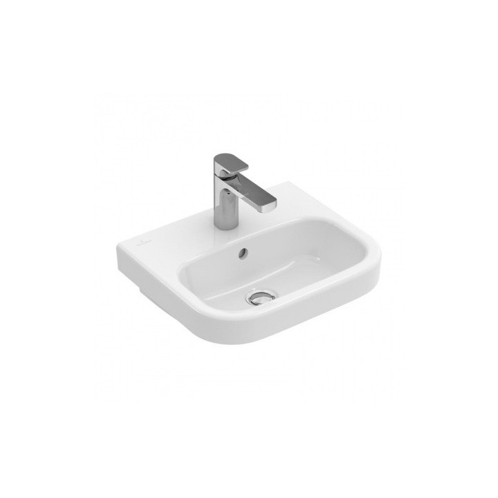 Umývadlo malá Závěsná Villeroy & Boch Architectura 50x38 cm z prepadom, biela Weiss Alpin- sanitbuy.pl