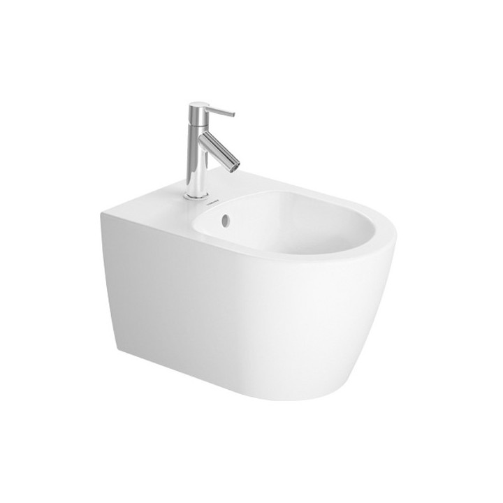Bidet závesné Duravit ME by Starck Compact 37x48 cm, biely- sanitbuy.pl