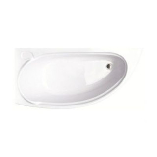 Vaňa asymetrická Besco Mini 150x70 cm pravé biela - sanitbuy.pl