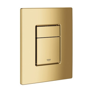 Tlačidlo uruchamiający  Grohe Skate Cosmopolitan vertikálny i vodorovný, 156x197mm, zlatý- sanitbuy.pl