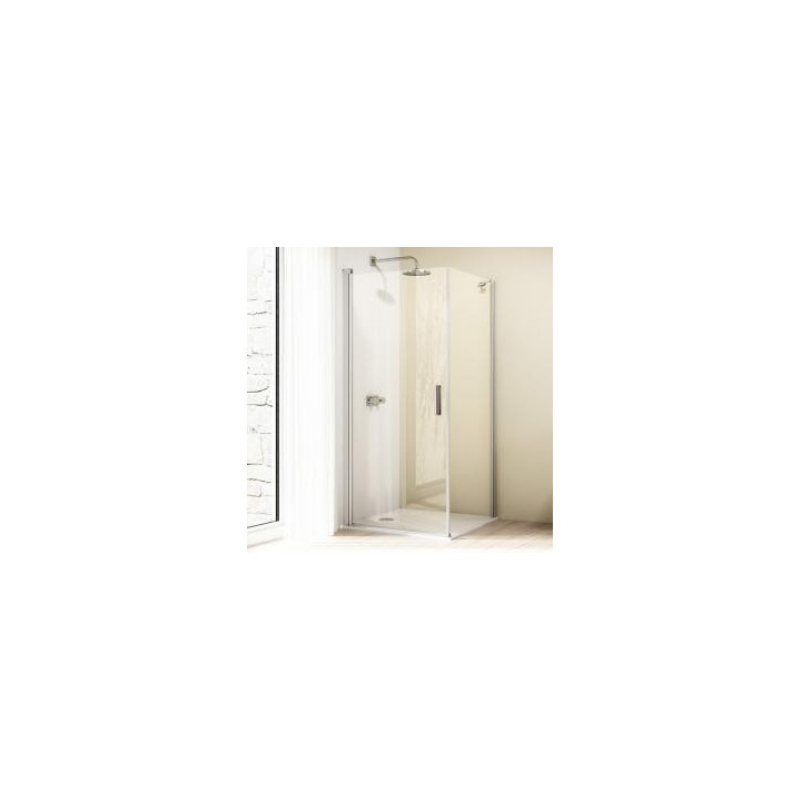 Krídlové dvere 4-kątne Huppe Design Pure s pevným segmentom 100x200cm- sanitbuy.pl