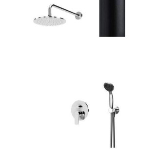 Sprchový set podomietkový Bruma Nautic, Horná sprcha 23 cm satén- sanitbuy.pl