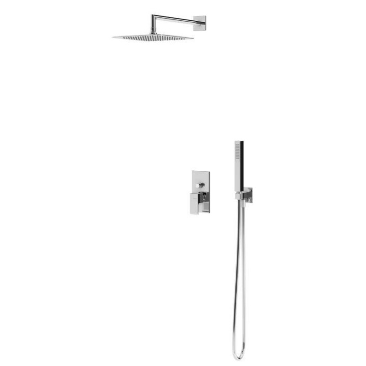 Sprchový set Bruma Linea Horná sprcha 20 cm s prepínačom, sunset- sanitbuy.pl