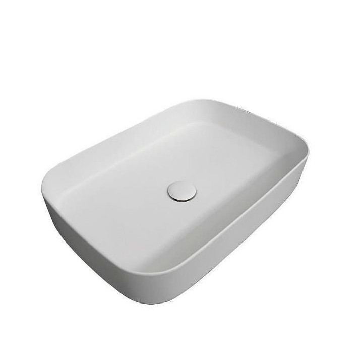 Umývadlo Cielo Shui Comfort na postavenie na dosku, obdĺžniková, 60x40 cm, Brina- sanitbuy.pl