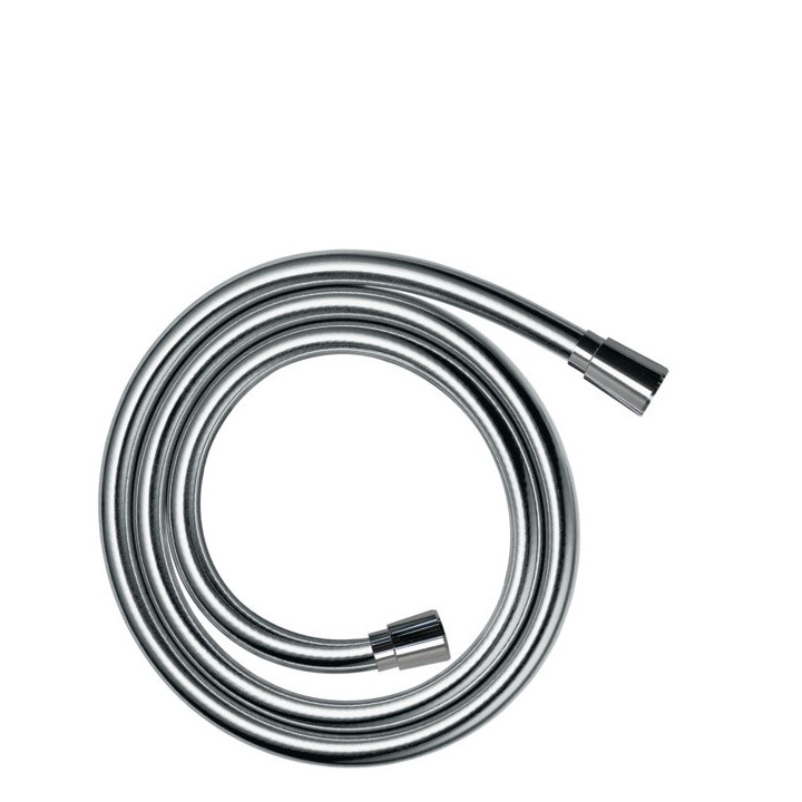 Sprchovou hadicou Hansgrohe Isiflex z imitacją powierzchni metalicznej 1,60 m chróm - sanitbuy.pl