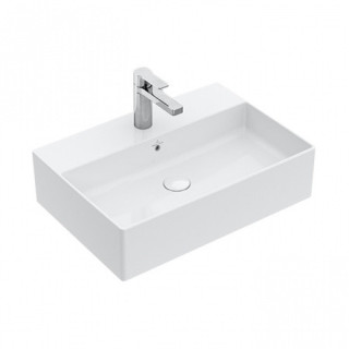 Umývadlo na postavenie na dosku Villeroy & Boch Memento 2.0 60x42 cm z prepadom, biela 4A076001- sanitbuy.pl