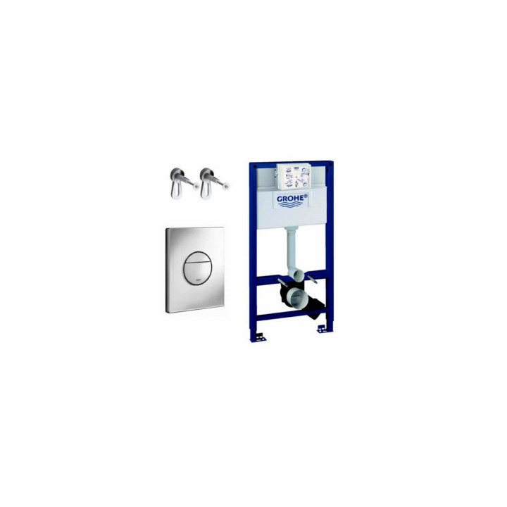 Grohe Rapid SL 3 w 1 Modul podmietkowý Rapid SL H113 z przyciskiem Nova Cosmopolitan, chróm- sanitbuy.pl