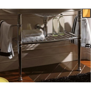 Nohy s policou 100 cm, Kerasan Retro złote- sanitbuy.pl