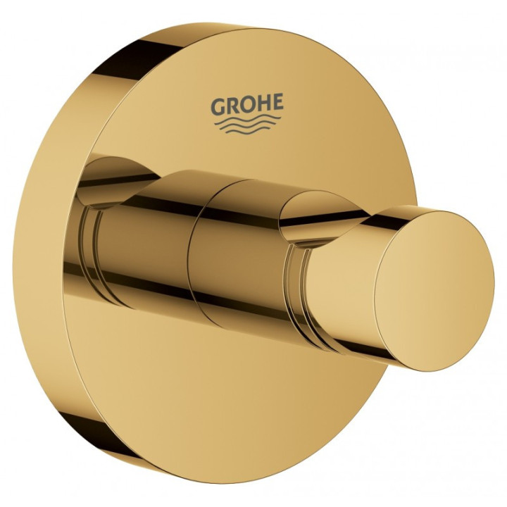 Háček Grohe Essentials na płaszcz kúpeľový, zlatý- sanitbuy.pl