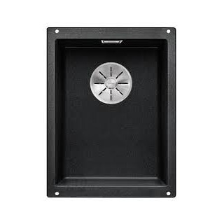 Zlew podblatowy Blanco Siligranit InFino 19x40cm bez automatickej zátky, antracit- sanitbuy.pl