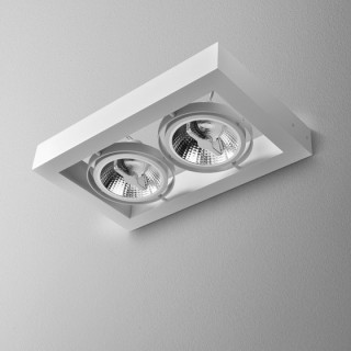 Nástenné svietidlo AQForm Cadra 111x2, biely matnéný- sanitbuy.pl