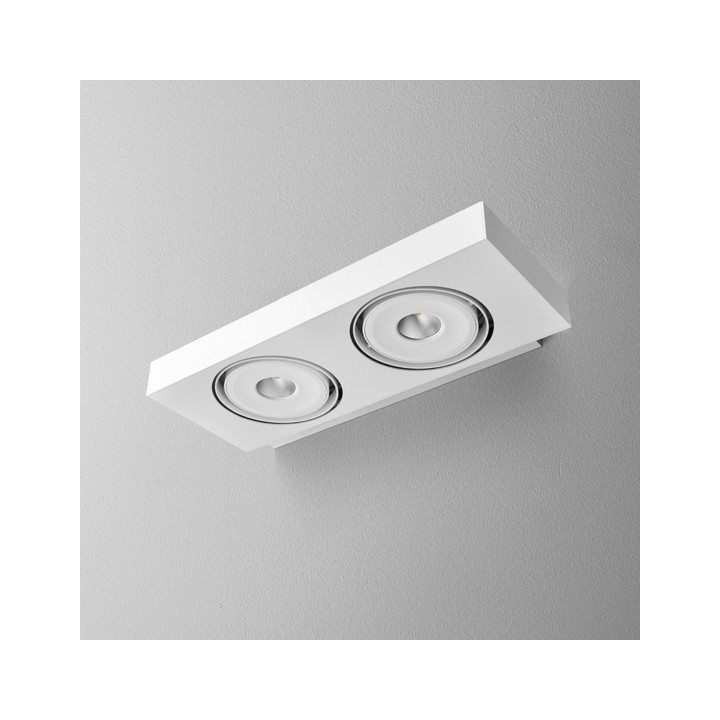 Nástenné svietidlo AQForm Sleek 111x3, biely matnéný- sanitbuy.pl