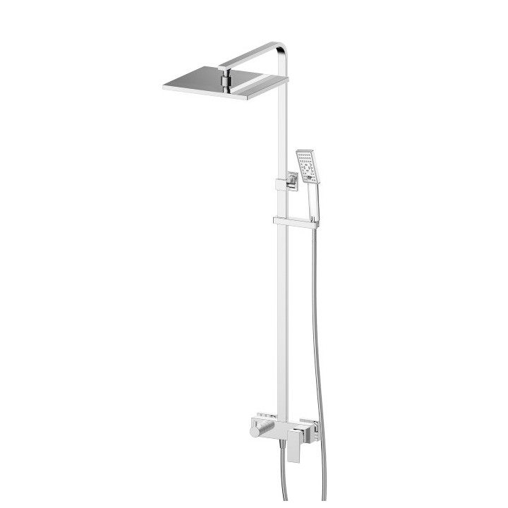 Sprchový set Omnires Fresh na stěnu, chróm- sanitbuy.pl