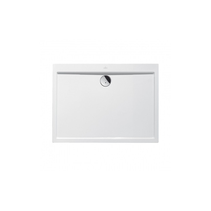 Villeroy & Boch Subway Štvorcová sprchová vanička 100x100x3,5 cm z akrylu, biely Weiss Alpin - sanitbuy.pl