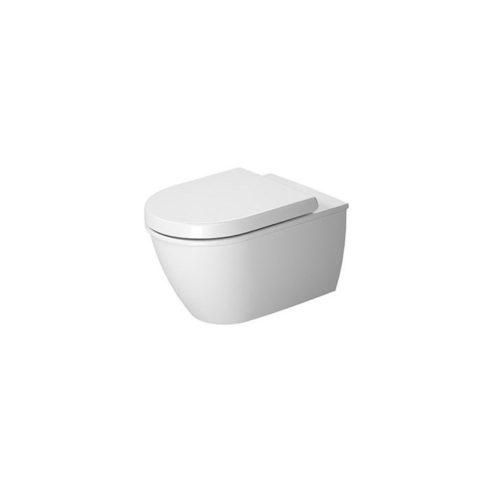 Miska wisząca Duravit Darling New Rimless, bezrantowa, 37x54 cm, biała- sanitbuy.pl