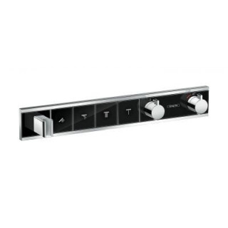 Batéria vaňová-sprchová Hansgrohe RainSelect  termostatická, biely/chróm- sanitbuy.pl