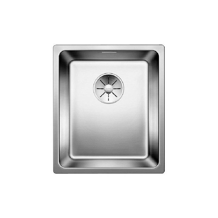 Drez oceľový jednokomorowy Blanco Andano 400-U 44x44 cm závesné, bez automatickej zátky, oceľový - sanitbuy.pl