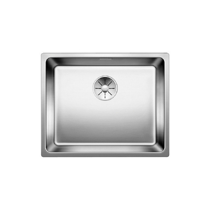 Drez oceľový jednokomorowy Blanco Andano 500-U 54x44 cm závesné bez automatickej zátky, oceľový - sanitbuy.pl