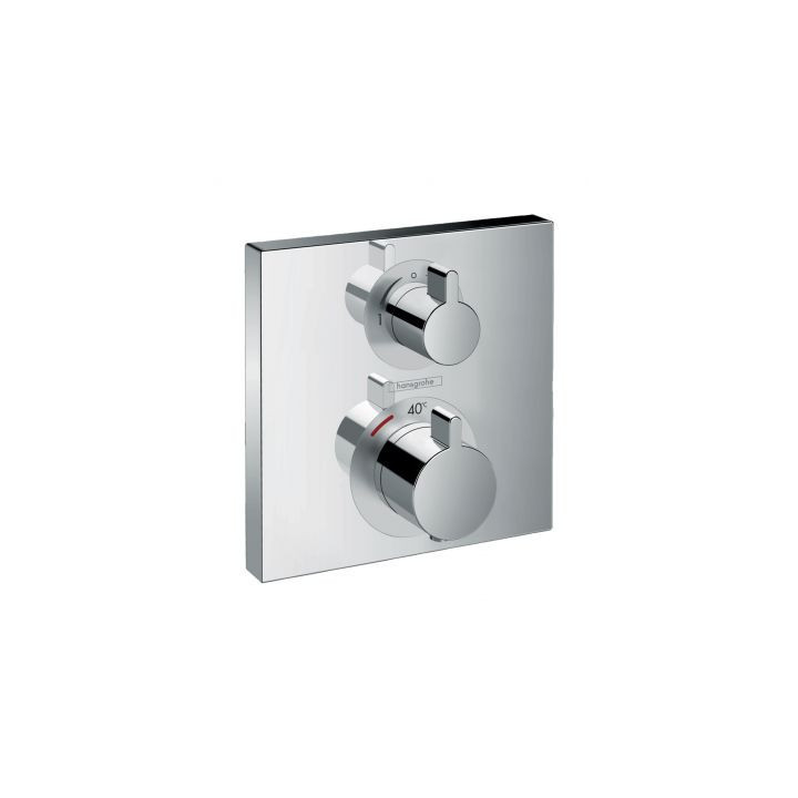 Batéria termostatická Hansgrohe Ecostat Square do 2 prijímačov, chróm- sanitbuy.pl