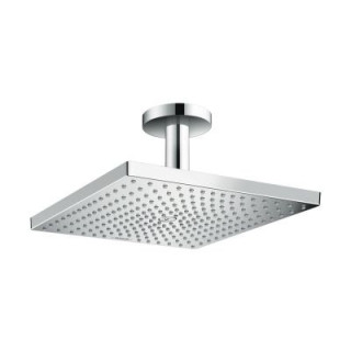 Horná sprcha Hansgrohe Raindance E 30 cm štvorcová s ramenom stropovým chróm - sanitbuy.pl