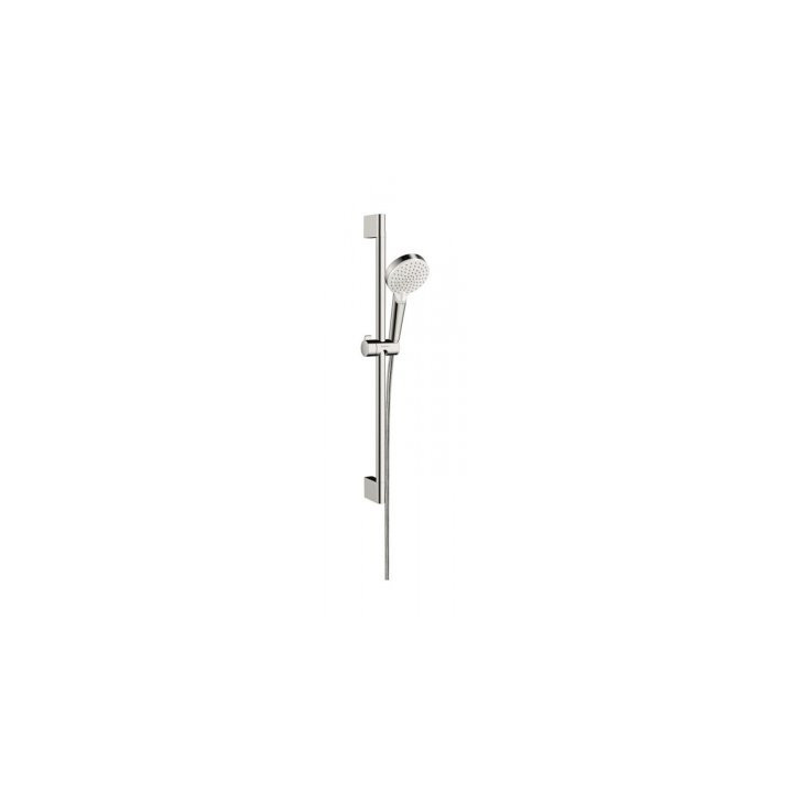 Sprchový set Hansgrohe Crometta Vario Unica EcoSmart 0,90m biely/chróm- sanitbuy.pl