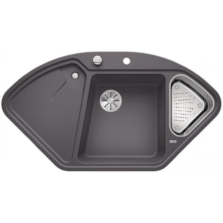Zlew konglomeratowy DELTA II Blanco Silgranit 1057x575mm antracit- sanitbuy.pl
