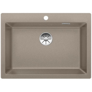 Blanco Pleon 8 Drez granitowy Silgranit PuraDur jednokomorowy 70x51 cm bez automatickej zátky, šampanské- sanitbuy.pl