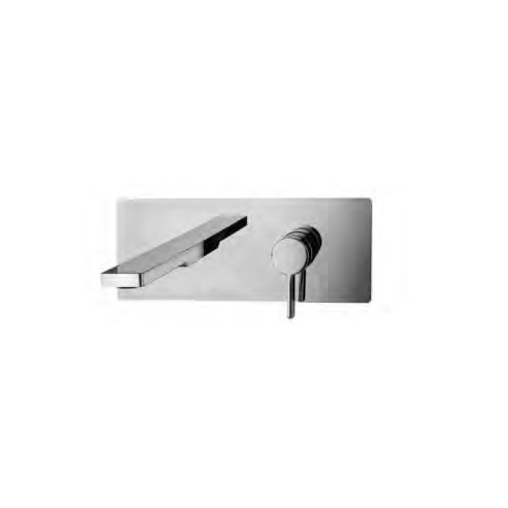 Umyvadlová batéria Paffoni Rock podomietková výtokové rameno 15cm, chróm- sanitbuy.pl